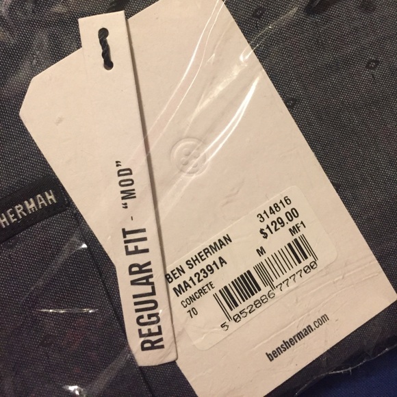 Ben Sherman dress shirt size M. NWT - Picture 3 of 3